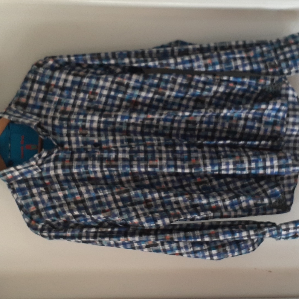 Mens L/S Visconti Black button down